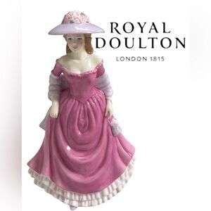 SIGNED ROYAL DOULTON ‘SUMMER BREEZE’ FIGURINE 2005 BONE CHINA